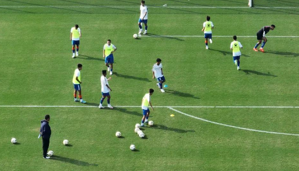 World class soccer training