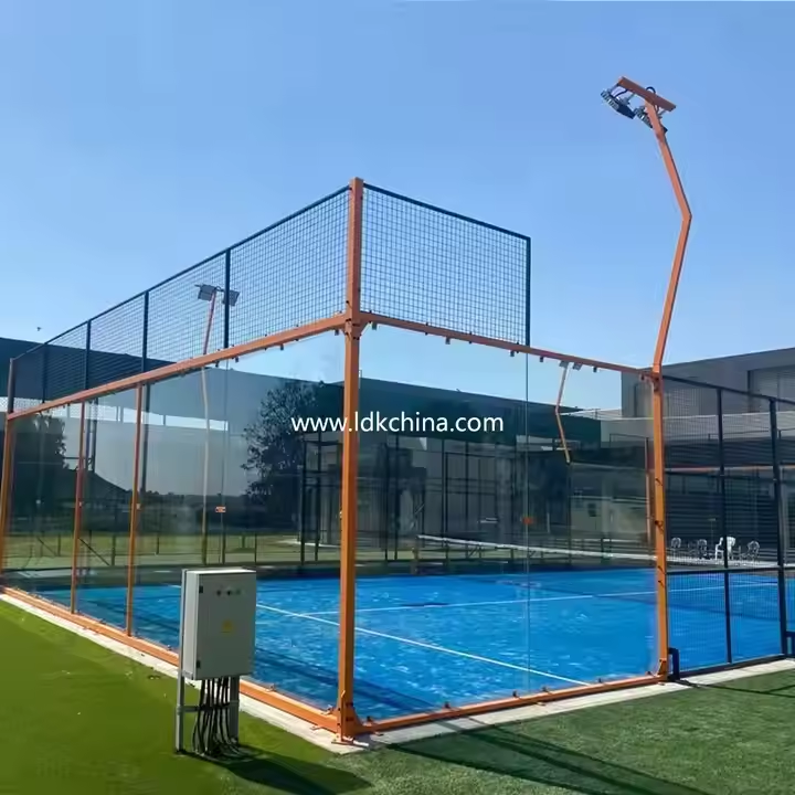 Newly Designed LDK Panoramic Roofed Padel Court: Perfect for Training and Competitive Matches, Best-Selling Now