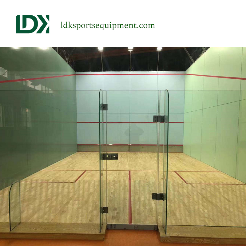 Building the best glass squash court