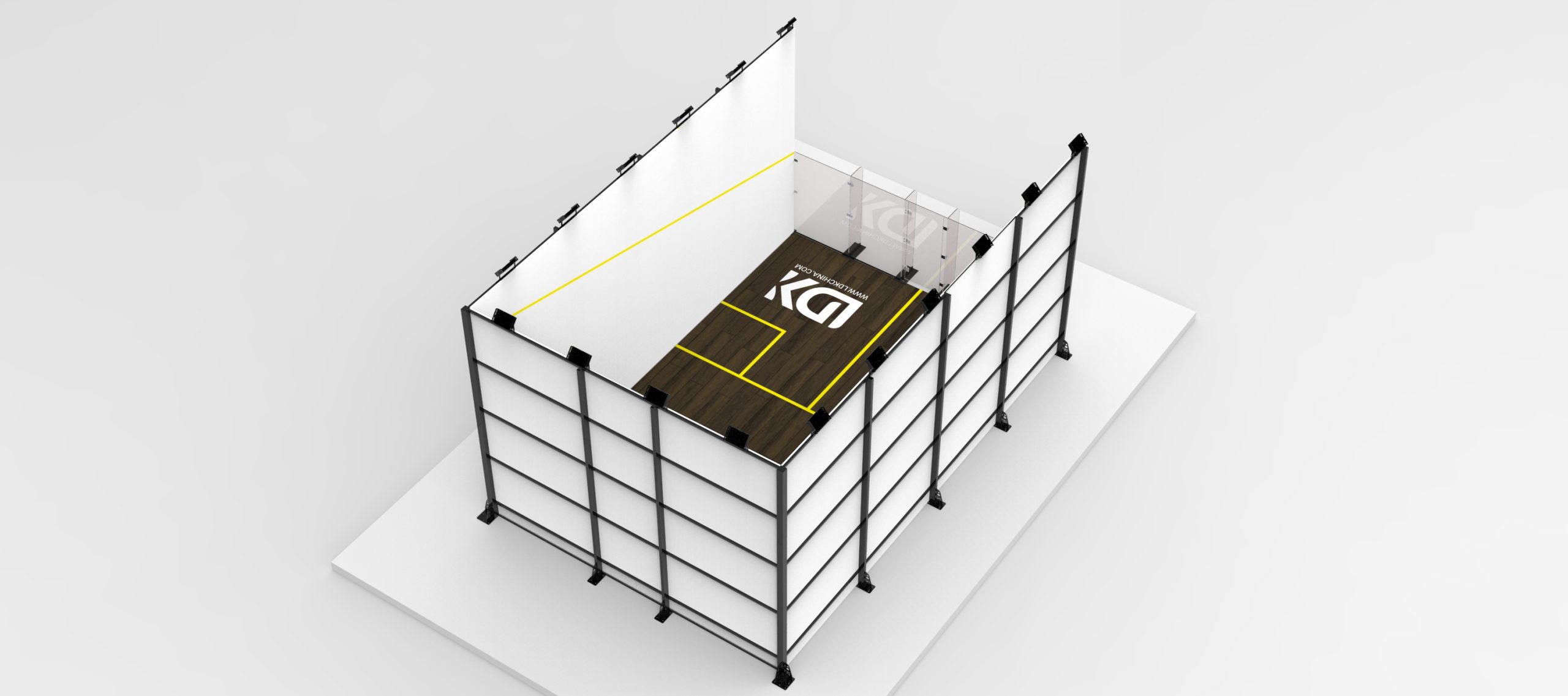 Bulk Squash Court Glass Panels Supplier Factory Price Squash Court Indoor Squash Court