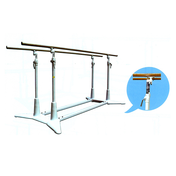Mini parallel bars adjustable height indoor parallel bars