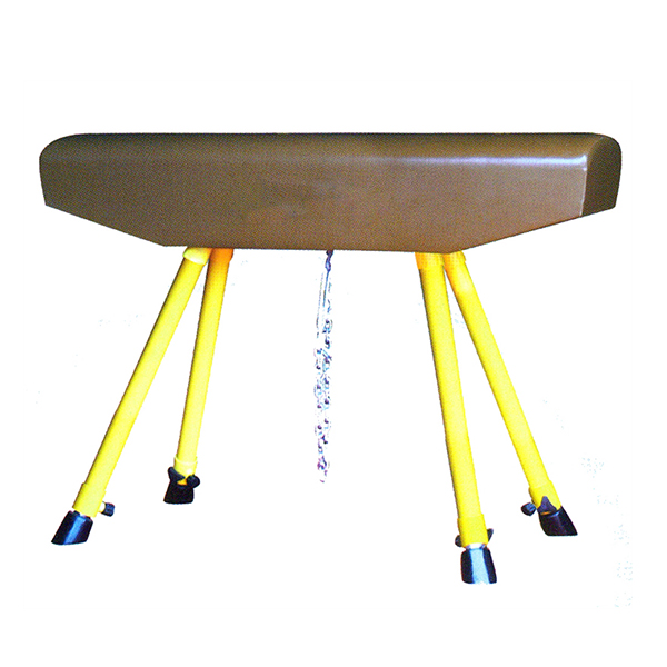 Gymnastics equipment adjustable height gymnastic vaulting horse