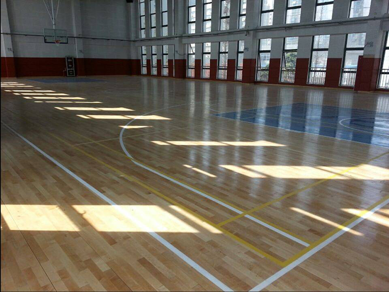 Basketball stadium wooden floor top grade wood floor