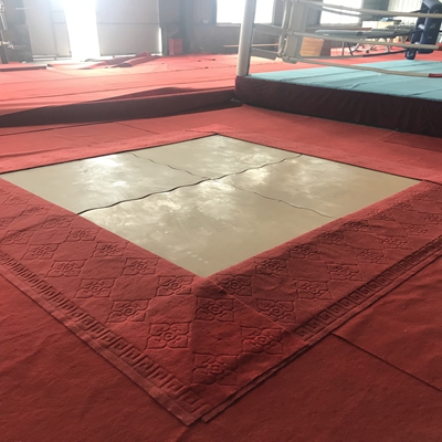 Aerobics gymnastic field for competition