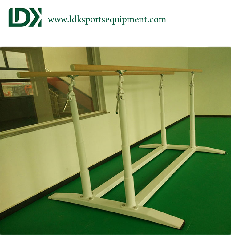 Adjustable gymnastics parallel bars for sale