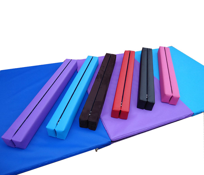 New product kids gymnastics balance beam folding balance beam