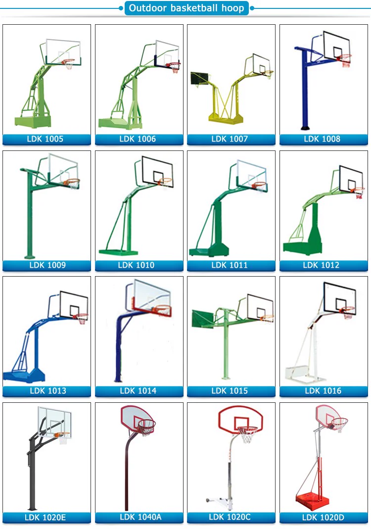 Indoor basketball hoop and court equipment