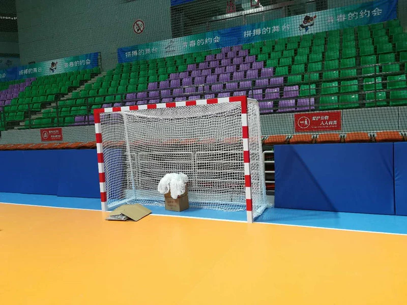 Portable aluminum football goal for field transition between small-sided training grids and match play
