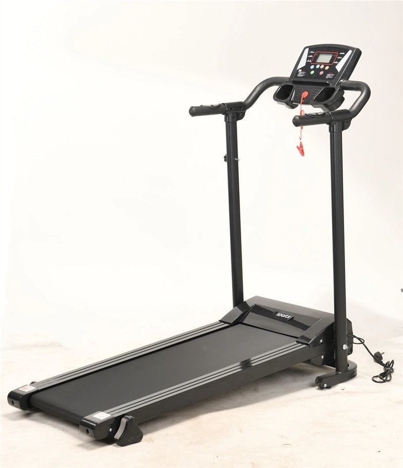 Treadmill setup for a controlled walking exercise