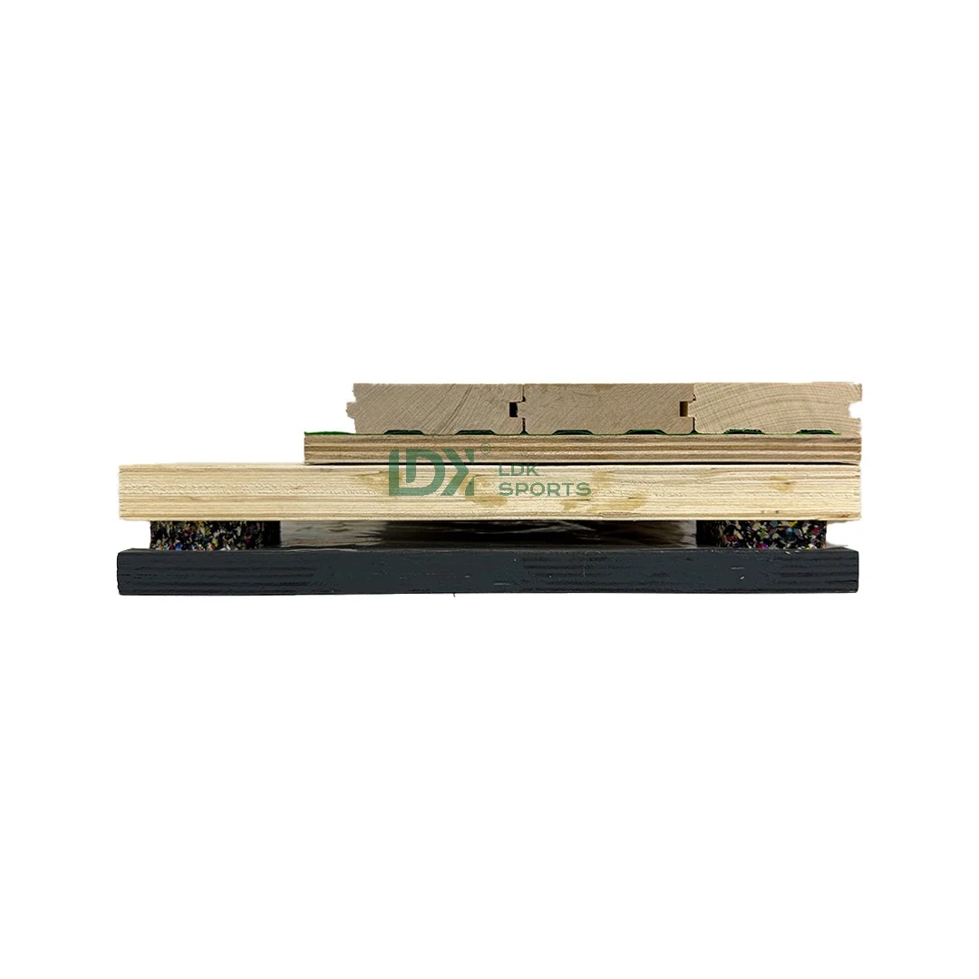 Hover or focus to enlarge Close profile of the LDK25W01 surface panel and subfloor layers