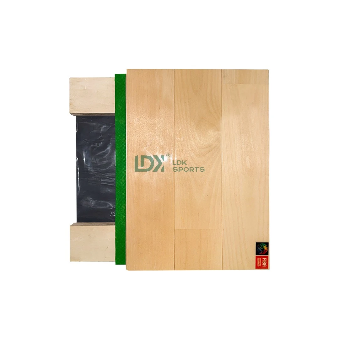Hover or focus to enlarge Top view of the timber playing surface on the LDK25W01 sample
